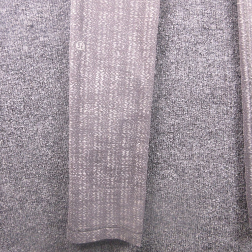 Lululemon Sweatpants Womens Gray Flecked Knit Straight Leg Yoga Athletic - Picture 6 of 10